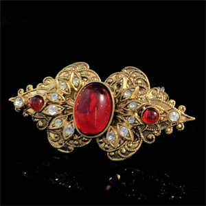 Чешская брошь «Бант», 1970-е гг. 001860 - фото 20759