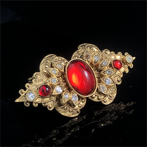 Чешская брошь «Бант», 1970-е гг. 001860 - фото 20762