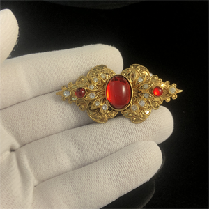 Чешская брошь «Бант», 1970-е гг. 001860 - фото 20763