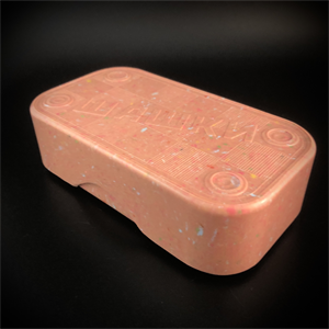 Шашки (розовые и белые), карболит, СССР, 1980-е гг. 001867 - фото 20877