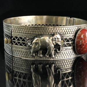 Антикварный чешский браслет, 1950-60е гг 001885 - фото 20983