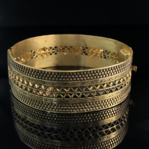 Антикварный чешский браслет, 1950-60е гг 001886 - фото 20997