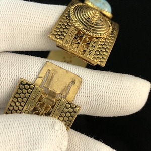 Антикварный чешский браслет, 1950-60е гг 001886 - фото 21002