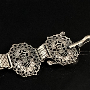 Винтажный чешский браслет, 1970е гг 001890 - фото 21058