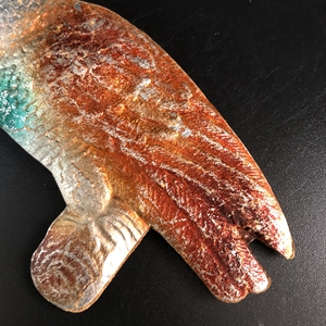 Советская ёлочная игрушка «Попугай», объёмный картонаж, СССР, 1950-е гг. 001898 - фото 21192