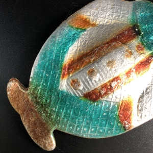 Советская ёлочная игрушка «Клоун», объёмный картонаж, СССР, 1950-е гг. 001899 - фото 21210