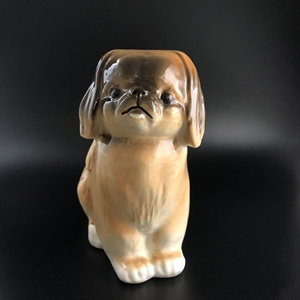 Статуэтка «Пекинес», фарфор, ЛФЗ, СССР, 1970-е гг. 001916 - фото 21627