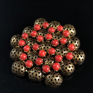 Винтажная брошь, ГДР, 1980-е гг. 001925 - фото 21744