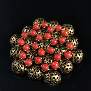 Винтажная брошь, ГДР, 1980-е гг. 001925