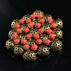 Винтажная брошь, ГДР, 1980-е гг. 001925 - фото 21746