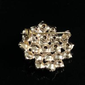 Винтажная чешская брошь «Aurora Borealis», 1970-е гг. 001936 - фото 21921