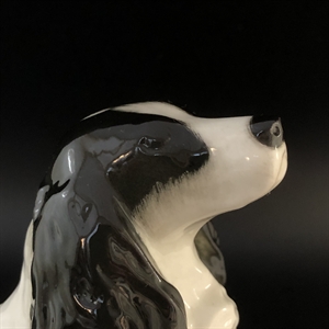 Статуэтка «Спаниель», фарфор, ЛФЗ, СССР, 1960-е гг. 001941 - фото 21979