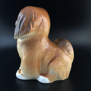 Статуэтка «Пекинес», фарфор, ЛФЗ, СССР, 1970-е гг. 001943