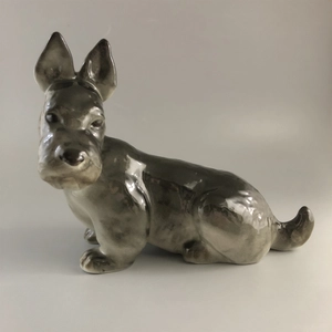 Статуэтка «Скотчтерьер», фарфор, ЛФЗ, СССР, 1960-е гг. 001945