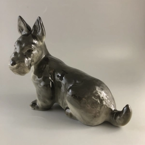 Статуэтка «Скотчтерьер», фарфор, ЛФЗ, СССР, 1960-е гг. 001945