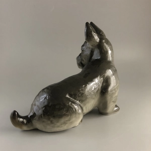 Статуэтка «Скотчтерьер», фарфор, ЛФЗ, СССР, 1960-е гг. 001945