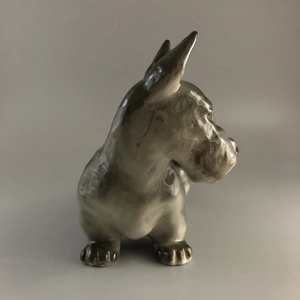 Статуэтка «Скотчтерьер», фарфор, ЛФЗ, СССР, 1960-е гг. 001945