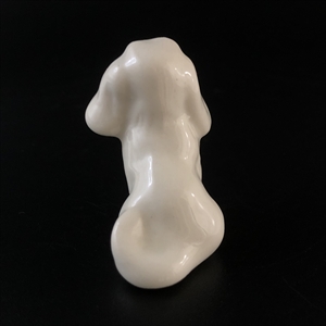 Статуэтка «Болонка», ЛФЗ, фарфор, СССР, 1970-е гг. 001949 - фото 22134