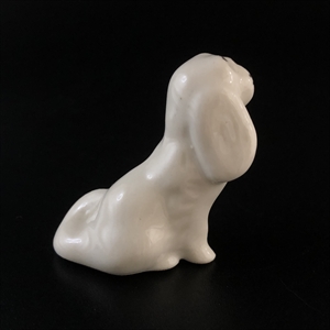 Статуэтка «Болонка», ЛФЗ, фарфор, СССР, 1970-е гг. 001949 - фото 22135