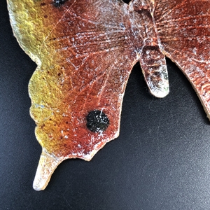 Советская ёлочная игрушка «Бабочка», объёмный картонаж, СССР, 1960-е гг. 001950 - фото 22150