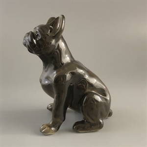 Статуэтка «Французский бульдог», фарфор, Астраханский фарфоровый завод «Сциталис», Россия, 2020-е гг. 001951 - фото 22167