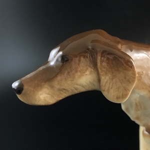 Статуэтка «Ирландский сеттер», фарфор, ЛФЗ, СССР, 1970-е гг. 001952 - фото 22188