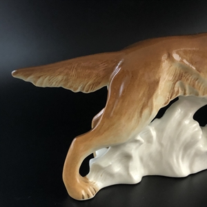 Статуэтка «Ирландский сеттер», фарфор, ЛФЗ, СССР, 1970-е гг. 001952 - фото 22190