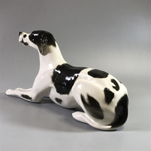 Статуэтка «Пойнтер», фарфор, ЛФЗ, СССР, 1970-е гг. 001953 - фото 22204