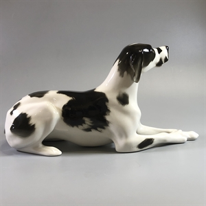 Статуэтка «Пойнтер», фарфор, ЛФЗ, СССР, 1970-е гг. 001953 - фото 22206