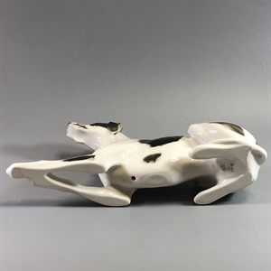 Статуэтка «Пойнтер», фарфор, ЛФЗ, СССР, 1970-е гг. 001953 - фото 22211