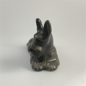 Статуэтка «Скотчтерьер», фарфор, Астраханский фарфоровый завод «Сциталис», Россия, 2020-е гг. 001963 - фото 22346