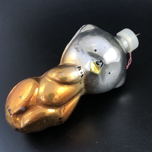 Советская ёлочная игрушка «Медвежонок», СССР 001972 - фото 22519