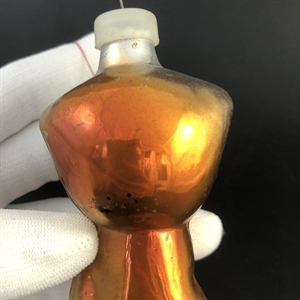 Советская ёлочная игрушка «Медвежонок», СССР 001972 - фото 22524