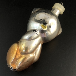 Советская ёлочная игрушка «Медвежонок», СССР 001974 - фото 22553