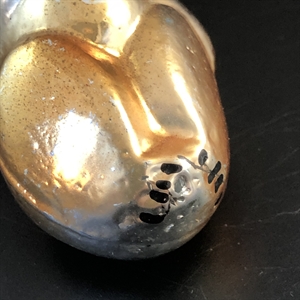 Советская ёлочная игрушка «Медвежонок», СССР 001974 - фото 22559