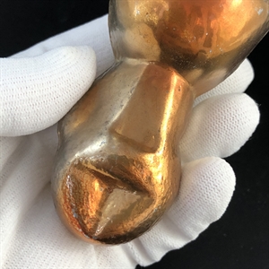 Советская ёлочная игрушка «Медвежонок», СССР 001975 - фото 22578