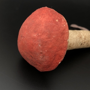 Советская ватная ёлочная игрушка «Гриб», СССР, конец 1940-х - начало 1950-х гг. 001977 - фото 22615