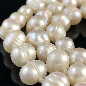 Бусы из пресноводного жемчуга, 46 см, Россия, 1990-е гг. 001981 - фото 22679