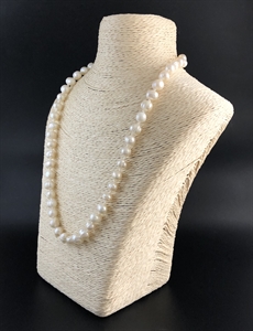 Бусы из пресноводного жемчуга, 46 см, Россия, 1990-е гг. 001981 - фото 22681