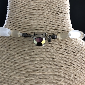 Чешские бусы из «сатинового» стекла, 47 см, 1950-е гг. 001982 - фото 22698