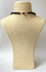 Чешские бусы из гранёного стекла, 57 см, 1970-е гг. 001984