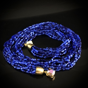 Бусы из чешского бисера, 2024 г , Россия , ручная работа 001986 - фото 22757