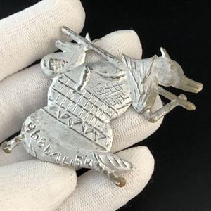 Советская ёлочная игрушка «Лиса», пластик, СССР, 1970-е гг. 001993 - фото 22864