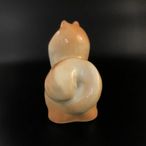 Статуэтка ЛФЗ «Шпиц», фарфор, СССР, 1960-е гг. 002001
