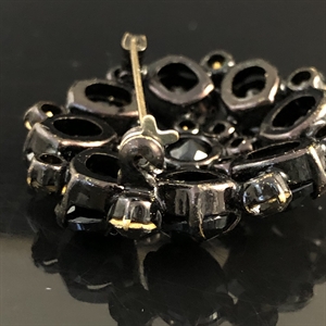 Винтажная чешская брошь «Антрацит», 1970-е гг. 002005 - фото 23113