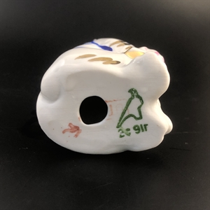 Статуэтка «Обезьянка в тельняшке», Дулёво, фарфор, Россия, 1991-й г. 002006 - фото 23125