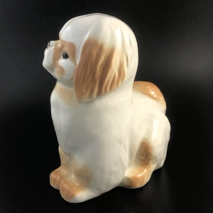 Статуэтка «Пекинес», фарфор, ЛФЗ, СССР, 1970-е гг. 002008