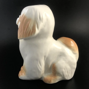 Статуэтка «Пекинес», фарфор, ЛФЗ, СССР, 1970-е гг. 002008