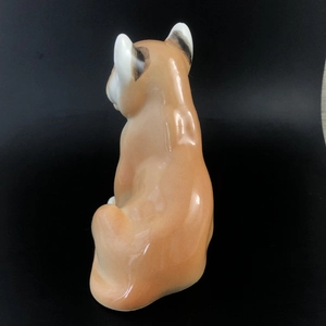 Статуэтка «Львенок», фарфор, СССР, ЛФЗ, 1980-е гг. 002010