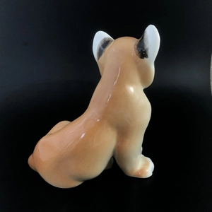 Статуэтка «Львенок», фарфор, СССР, ЛФЗ, 1980-е гг. 002010